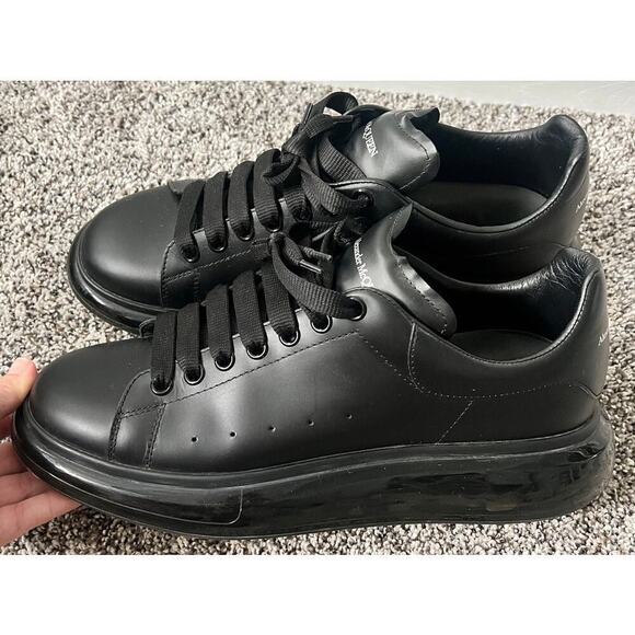 Alexander McQueen Other - Alexander McQueen oversized black shiny sole men's size 12